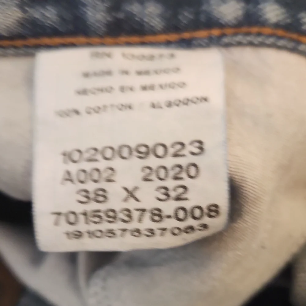 NWT Lee Men's Straight Leg Opening Regular Fit Medium Wash Blue Jeans Size 38x32